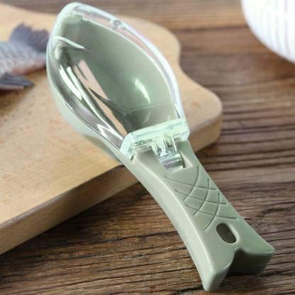 Kitchen gadget for peeling fish scales and skin. Kitchen gadget for peeling fish scales and skin.